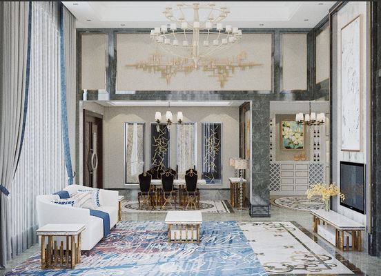 comprar Mesa de mármore Rectangular 6 lugares Sala de jantar Mesa e cadeiras online manufacture