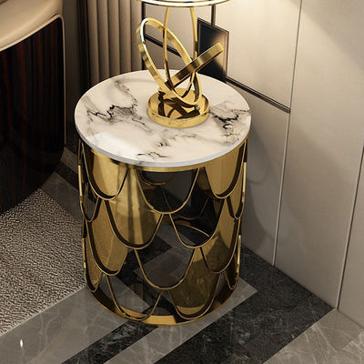 comprar Apartamento de vidro circular com mesa de lado de café online manufacture