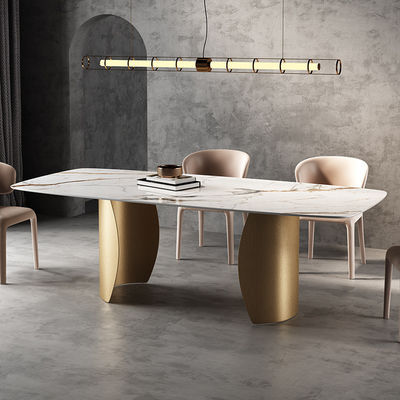 comprar Mesa de jantar quadrada de mármore de luxo, usada para convites de casamento online manufacture