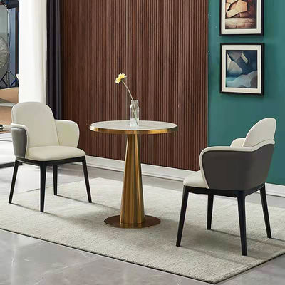 comprar Tabela de negociação moderna de mármore redondo para hotéis e cafés online manufacture